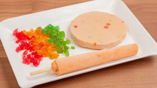 Tutti Frutti Slice Kulfi