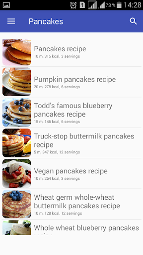 Pancakes recipes with photo offline