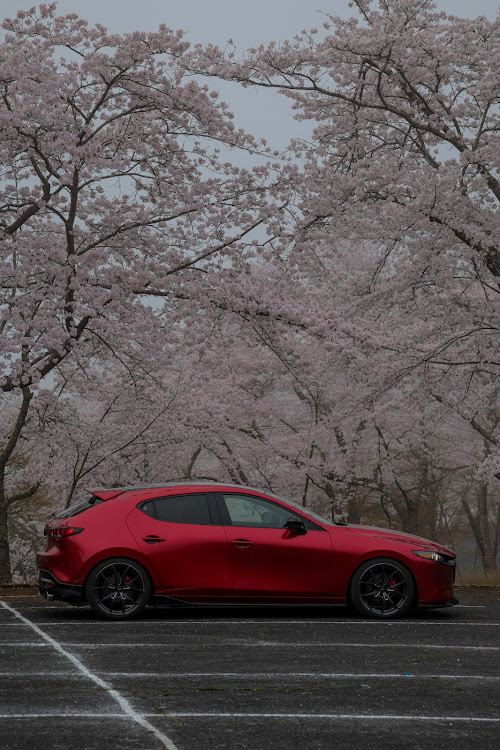 MAZDA3の桜とコラボ・サクラと愛車に関するカスタム事例の投稿画像6枚目