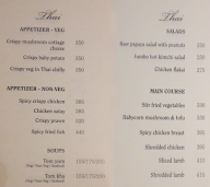 Tao - Bar & Lounge menu 1