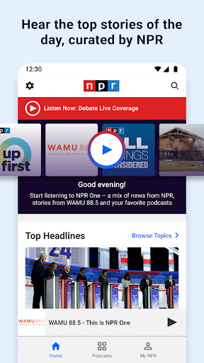 Screenshot NPR