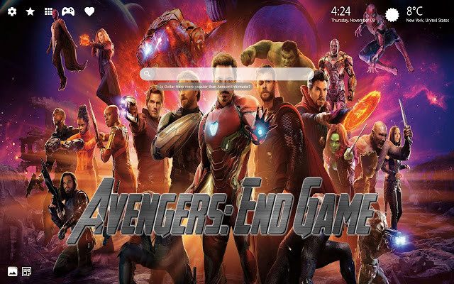 Captain Marvel Avengers Endgame Theme HD