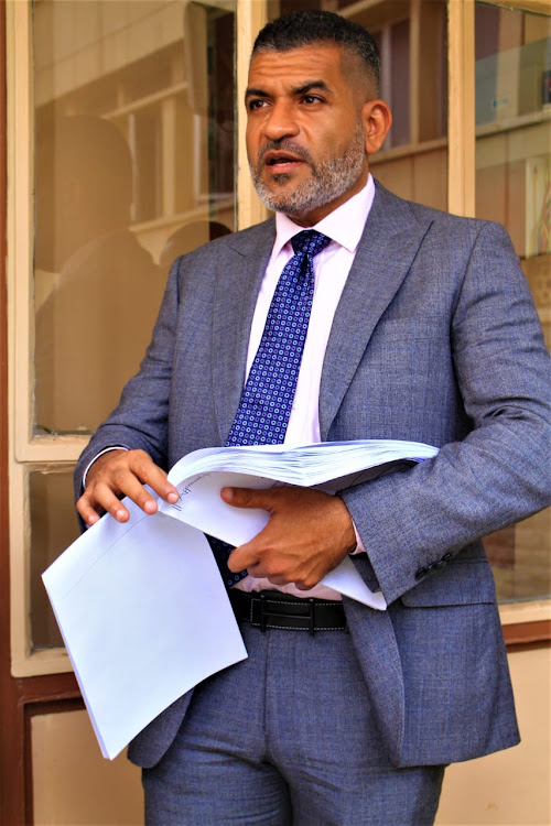 Public Investment Committee chairman Abdulswamad Nassir briefs the media in Parliament after tabling the Kemsa report on September 22, 2021.