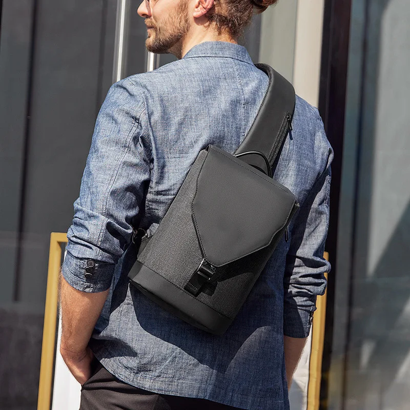 Sac bandoulière Oxford antivol décontracté pour homme, parfait pour le quotidien. Confortable, sûr et élégant. Idéal pour vos essentiels.