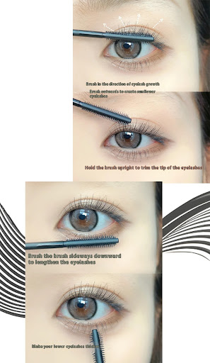 Title 10, GlamColour Three-dimensional Curling Makeup Mas...
