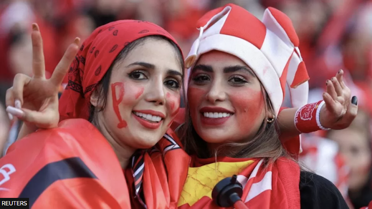 Iranian women were allowed to attend their first domestic football match in decades last August
