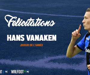 Hans Vanaken est notre Joueur de l'Année !