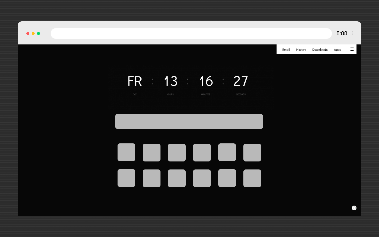 Clock New Tab - Personal Dashboard Preview image 6