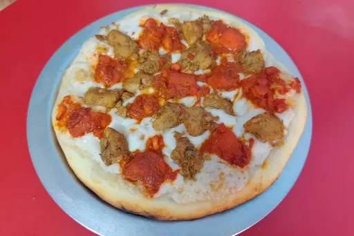 Cheese Blend Barbeque And Spicy Chicken Pizza [7 Inches]