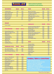 Swagath Bar & Restaurant menu 1