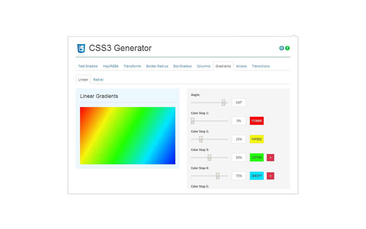 CSS3 Generator Preview image 5