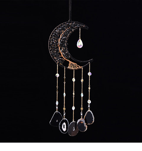 Title 10, Tree Of Life Pendant Wall Moon, Spiritual Home ...