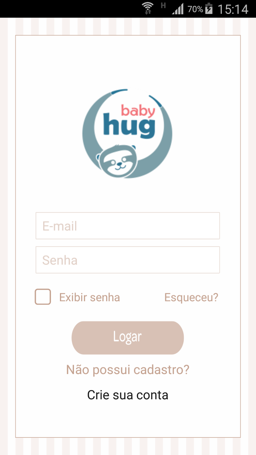 BabyHug Screen 1