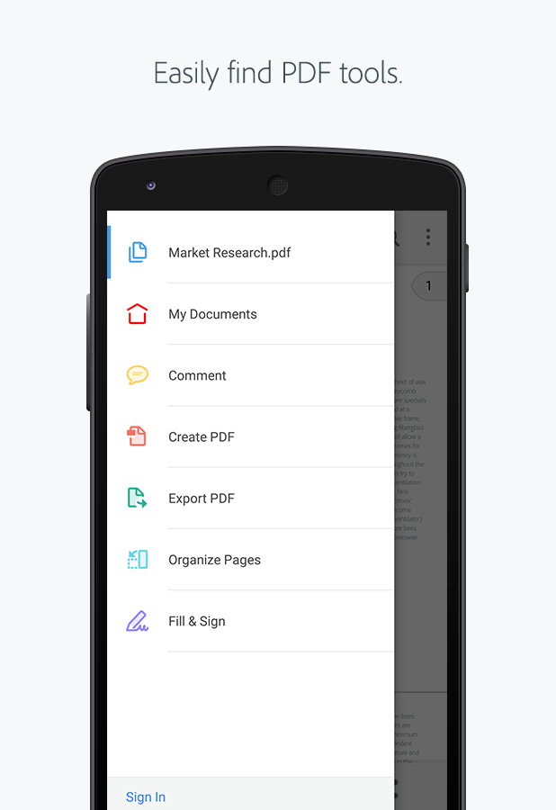 adobe acrobat reader android free download