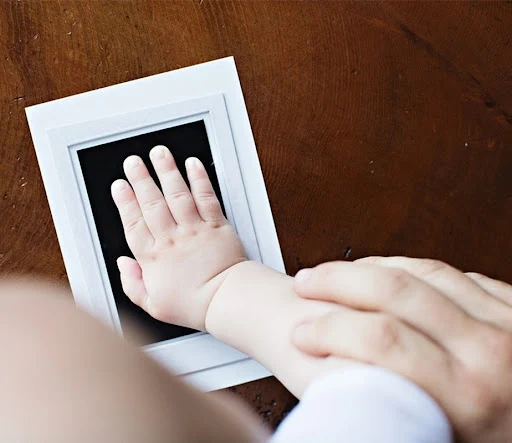 Super Large Pet Dog, Cat, Baby Handprint or Footprint Contactless Stamp Pad 100% Non-toxic and Mess-free Souvenir Gift