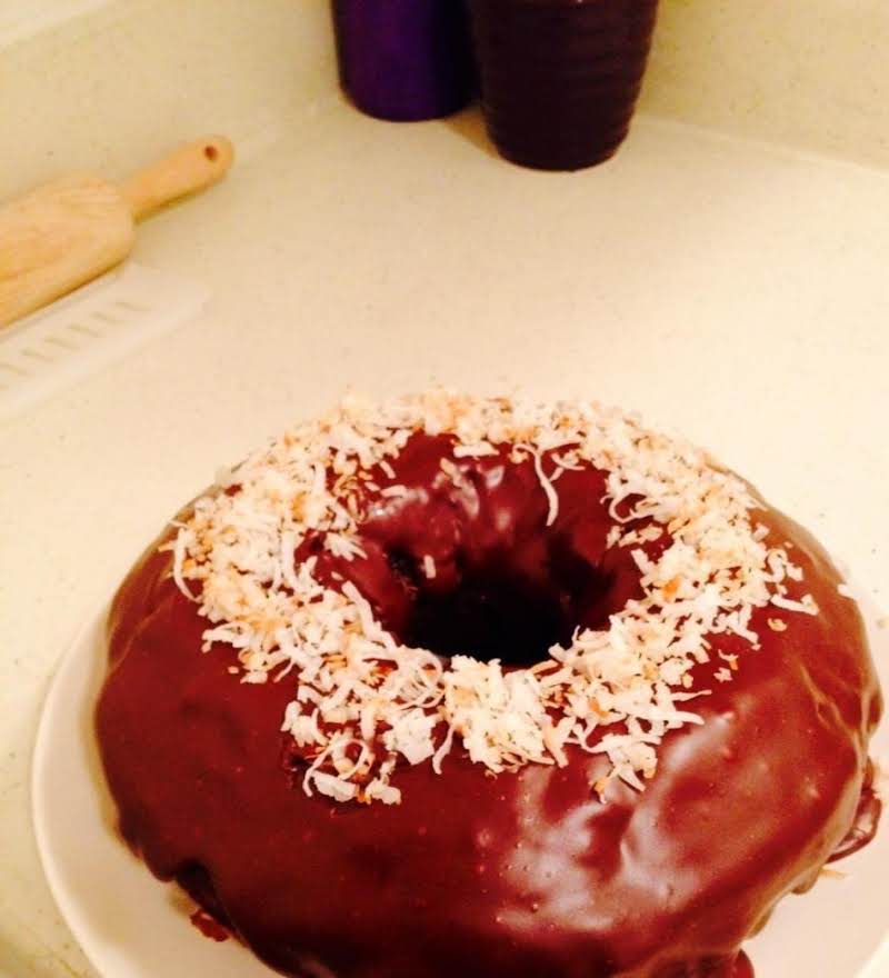 Chocolate Coconut Bundt Cake