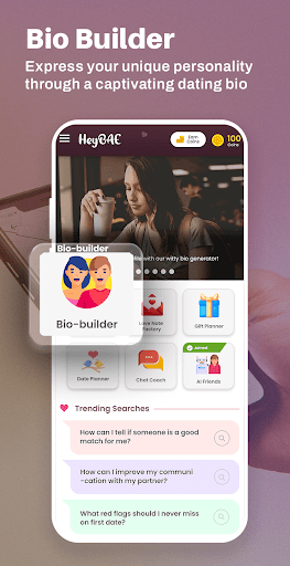 Screenshot HeyBAE - AI Wingmate