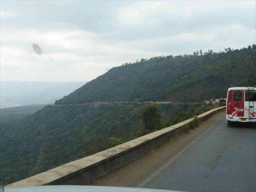 Mai Mahiu escarpment. /COURTESY