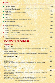 Namaste Punjab menu 1