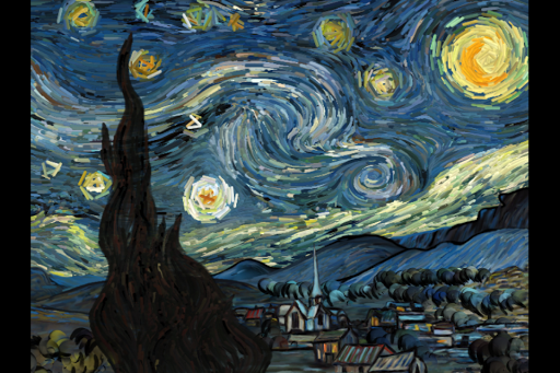 Starry Night interactive