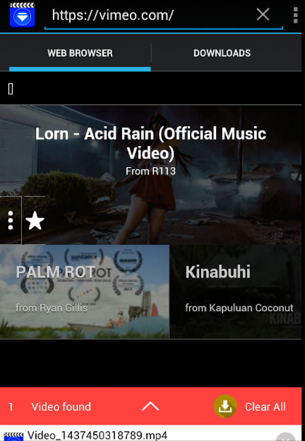    Fast Video Downloader- screenshot  