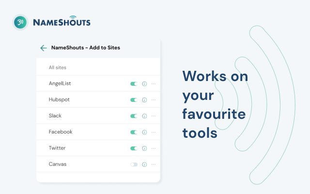 NameShouts - Name Pronunciation tool Preview image 3