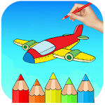 Cover Image of 下载 Planes Coloring Book & Drawing Game 1.0.0 APK