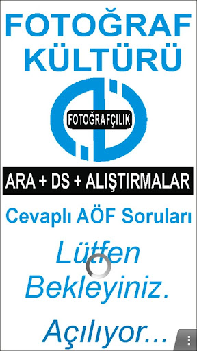 AÖF FOTOĞRAF KÜLTÜRÜ