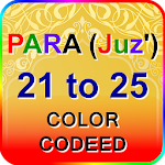 Cover Image of Télécharger Color Coded Para 21 to 25  APK