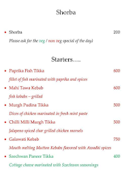 Terrace Grill Restaurant menu 6