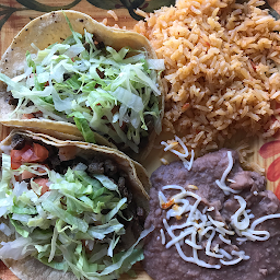 Taco Plate with 2 Tacos