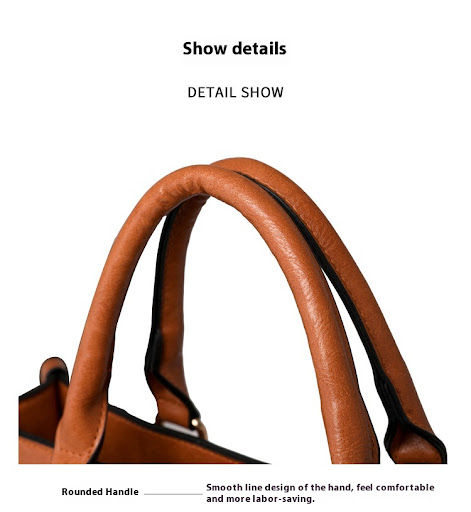 Title 25, Casual Retro Handbag for Women, Briefcase and C...