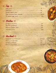 Mayuri Restaurant menu 2