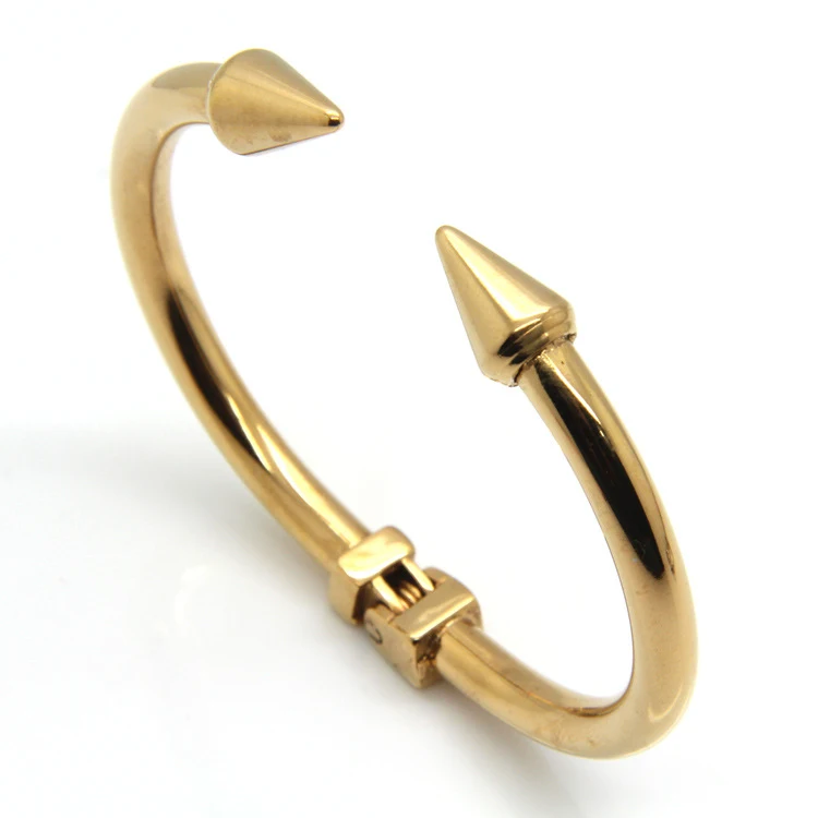 Roestvrijstalen nagelarmband