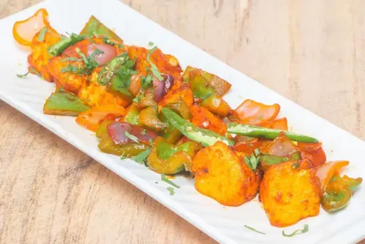 Chilli Paneer [4 Pieces] Or [8 Pieces]