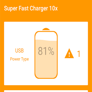 Fast Mobile Battery Charger  Icon