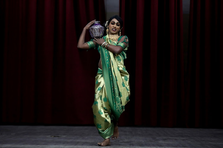 Avania Dollca, 20, from Chatsworth representing Bangladesh at Miss Transgender South Africa 2022 in Newlands East Community Hall. She went on to win the pageant.