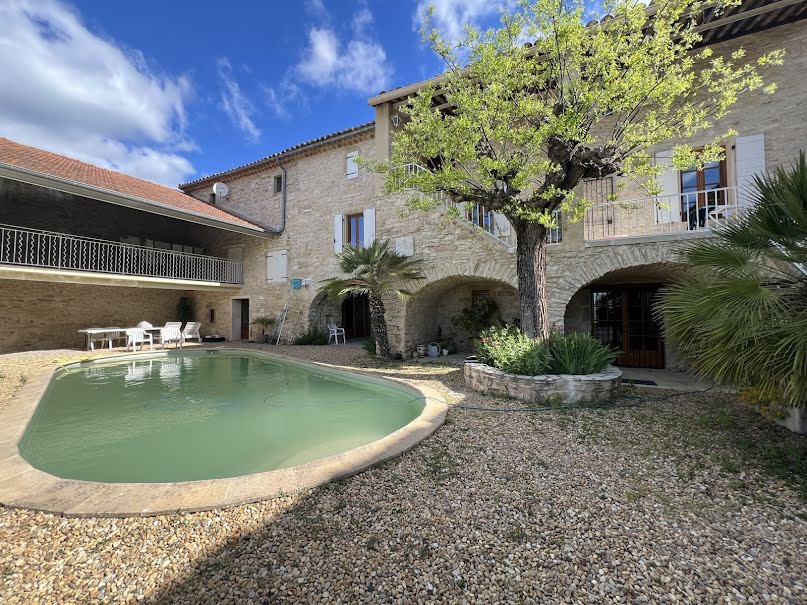 Vente maison 12 pièces 285 m² à Castelnau-Valence (30190), 680 000 €