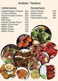 Arabian Tandoor menu 2