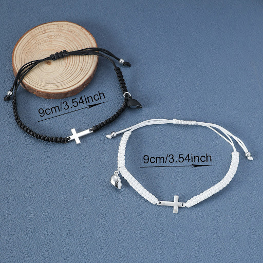 Title 1, Mens and Womens Fashion Black and White Cross...