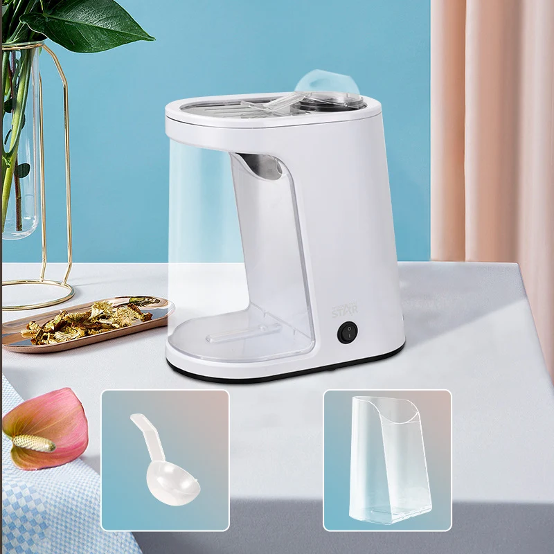 Máquina de Pipoca Britânica Pequena Automática Elétrica Puffer Prepare pipocas crocantes e deliciosas com facilidade em casa a qualquer momento