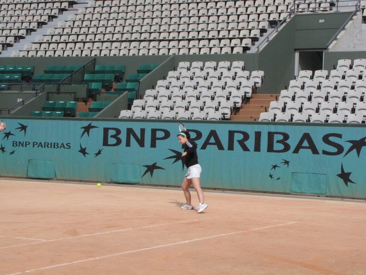 Tennis in Paris, France