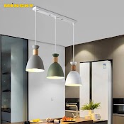 [Mã Lifemc11Sc Giảm 80K]Bộ Đèn Thả Monsky Hatsmed Cao Cấp Kèm Bóng Led Chuyên Dụng Và Đế Ốp Trần