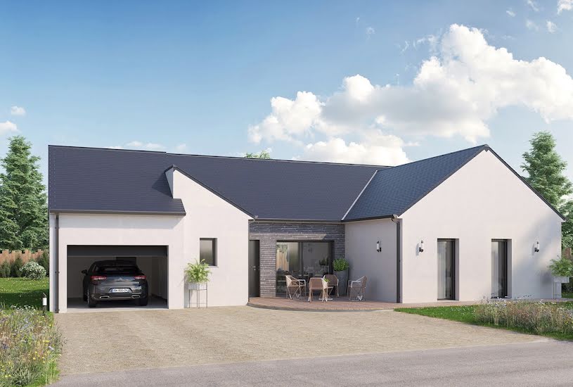  Vente Terrain + Maison - Terrain : 373m² - Maison : 110m² à Tauxigny (37310) 