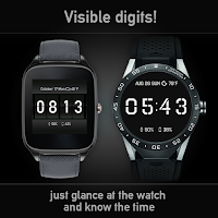 Flip Clock Watch Face for Wear Screenshot