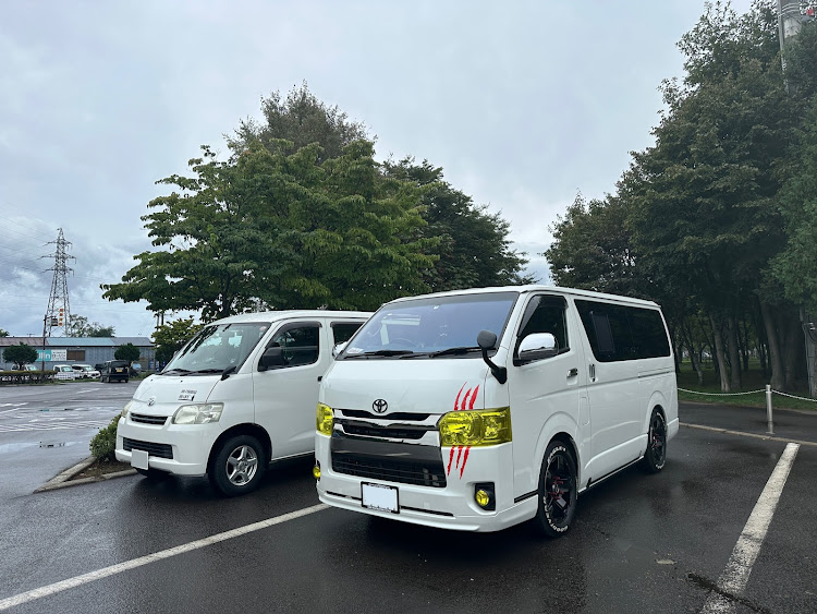 レジアスエースバンのエース君洗車✨🫧🚘🧽🪣・コラボありがとうございました😊・オデッセイ・タウンエースVに関するカスタム事例の投稿画像5枚目