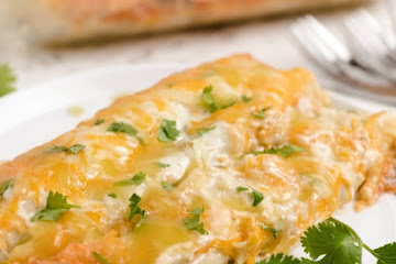 Chicken Bacon Ranch Enchiladas