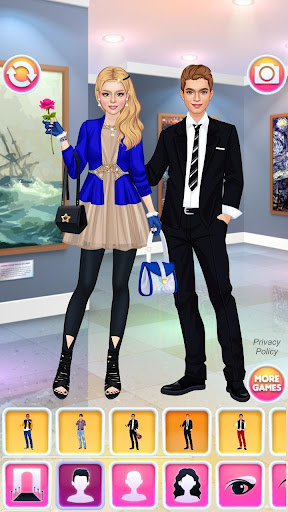 First Date College Girls Dress up apk mod screenshots 1