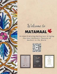 Matamaal - The Kashmiri Restaurant menu 2