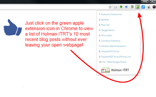 Holman ITRT Recent Updates